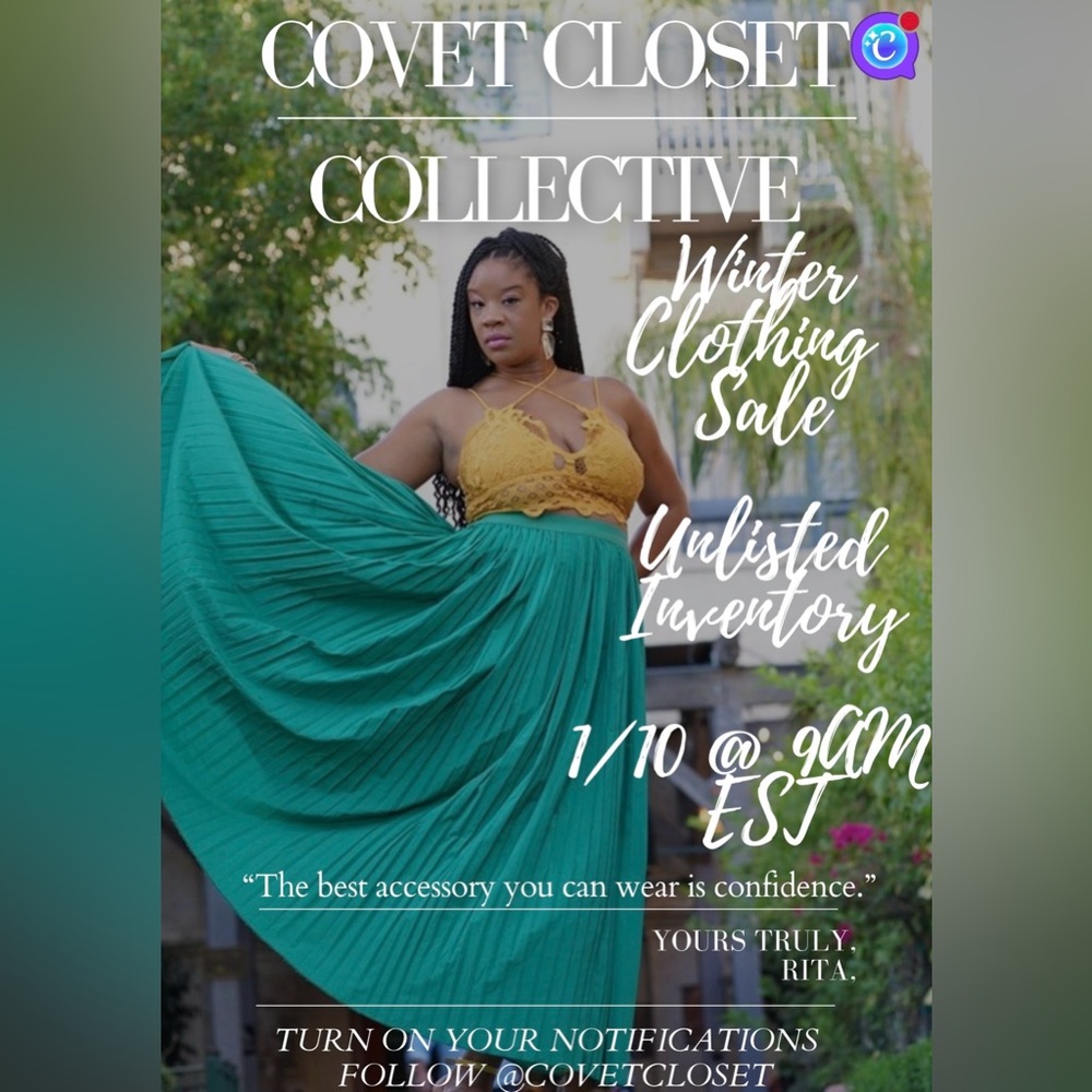 Winter Closet Sale! Unlisted Inventory